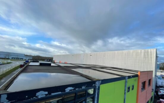 toiture modulaire intempéries
