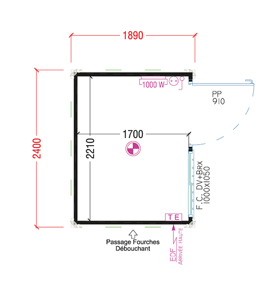 plan compact - modéal